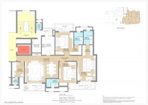 Type B typical unit floor plan – Tower 3478